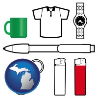 michigan typical advertising promotional items