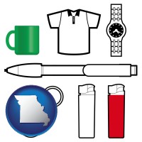 missouri typical advertising promotional items