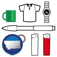 montana typical advertising promotional items
