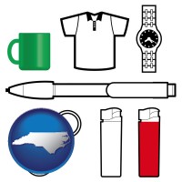 north-carolina typical advertising promotional items