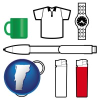 vermont typical advertising promotional items