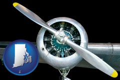 rhode-island an aircraft propeller