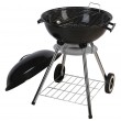 a kettle-style charcoal grill