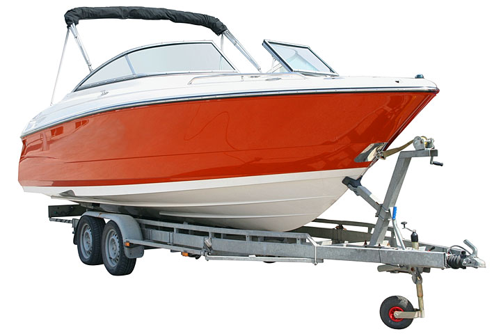 a boat trailer (large image)