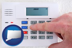 connecticut setting a home burglar alarm