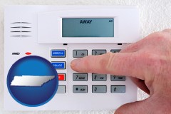 tennessee setting a home burglar alarm