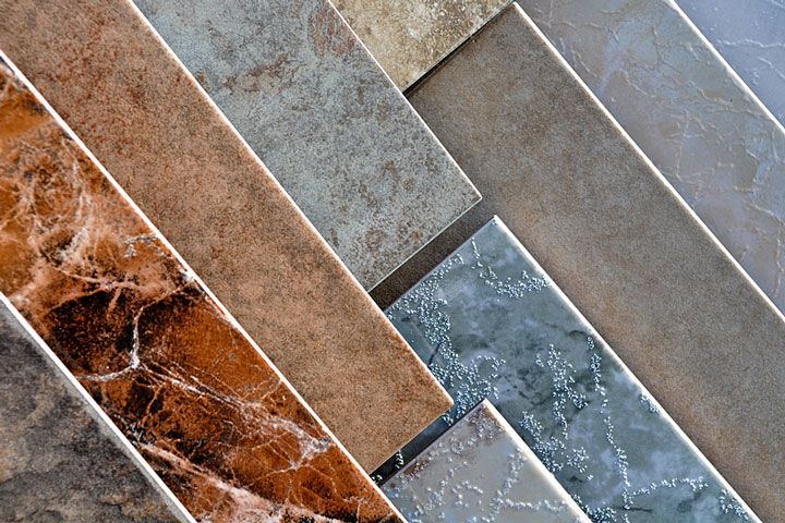 ceramic tile samples (large image)