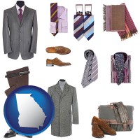 georgia men's clothing and accessories