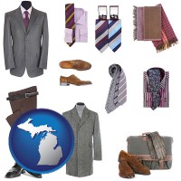 michigan men's clothing and accessories