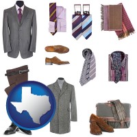 texas map icon and men's clothing and accessories