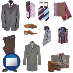 men's clothing and accessories - with Colorado icon