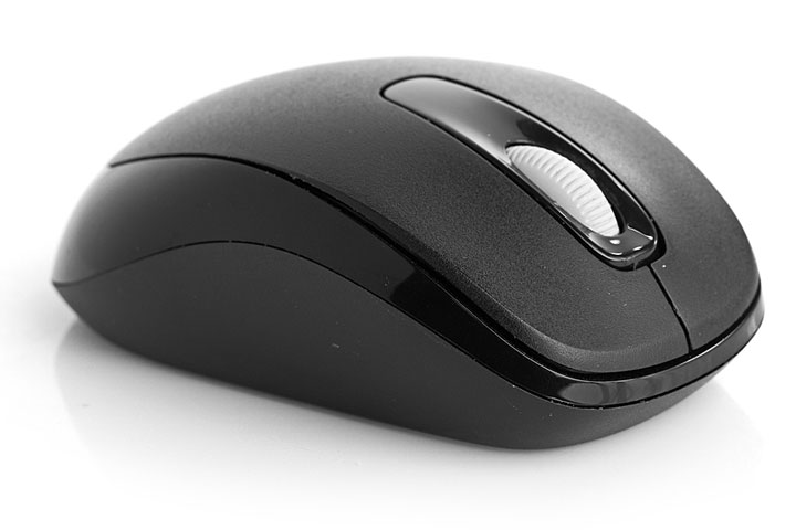 a wireless computer mouse (large image)