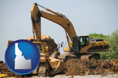 idaho heavy construction equipment