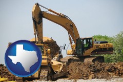 texas heavy construction equipment