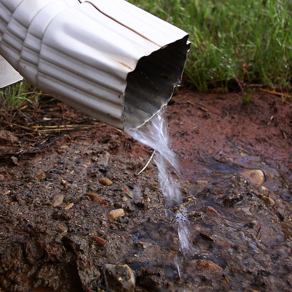 a downspout (large image)