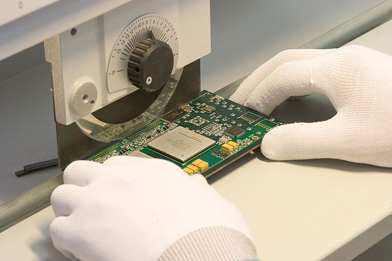electronic circuit board manufacturing process
