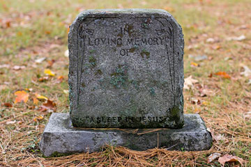 an old gravestone