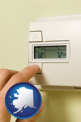 alaska a heating system thermostat