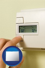 colorado a heating system thermostat