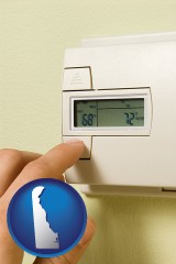 delaware a heating system thermostat