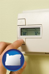 oregon a heating system thermostat