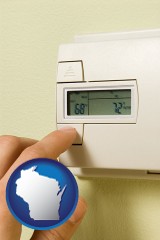 wisconsin a heating system thermostat