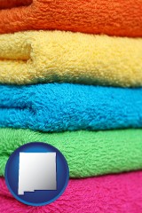 new-mexico colorful bath towels