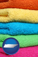 tennessee colorful bath towels