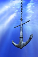 a marine anchor