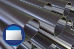 north-dakota metal pipes