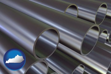 metal pipes - with Kentucky icon