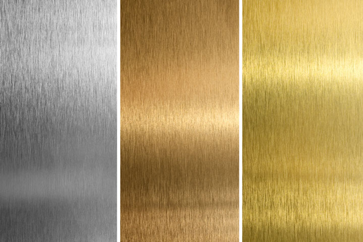 sheet metal surface textures (large image)