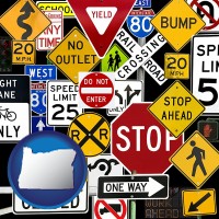 oregon road signs