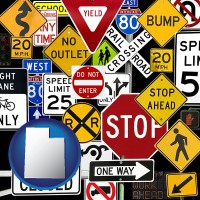 utah road signs