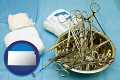 kansas surgical instruments and bandages