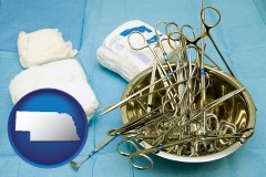 nebraska surgical instruments and bandages