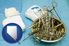 nevada surgical instruments and bandages