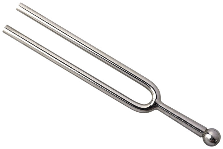 a musical tuning fork (large image)