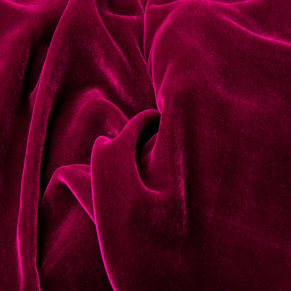dark red velvet drapery fabric (large image)