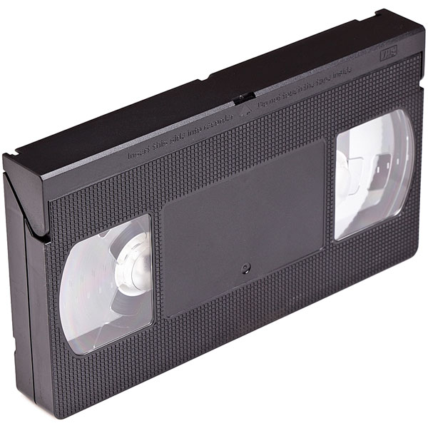 a vhs videotape cassette (large image)
