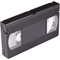 a vhs videotape cassette