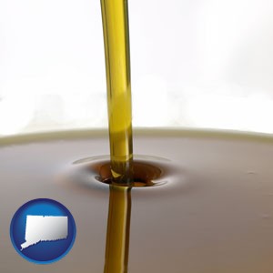oil - with Connecticut icon