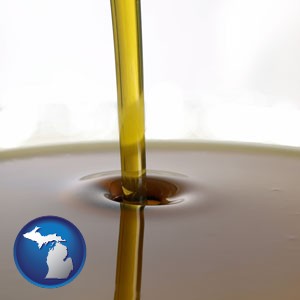 oil - with Michigan icon