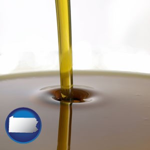 oil - with Pennsylvania icon