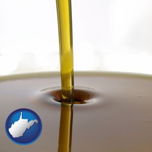 oil - with West Virginia icon
