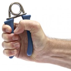 a hand holding a gripper