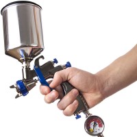 using a spray gun