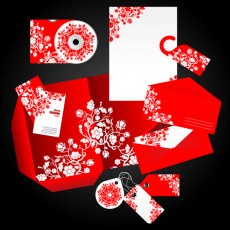 a designer stationery set