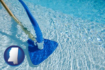 a swimming pool vacuum cleaner - with Mississippi icon